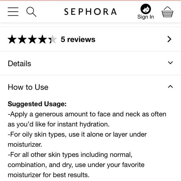 Tarte Sea Mermaid Skin Hyaluronic H2O Serum - Picture 8 of 9